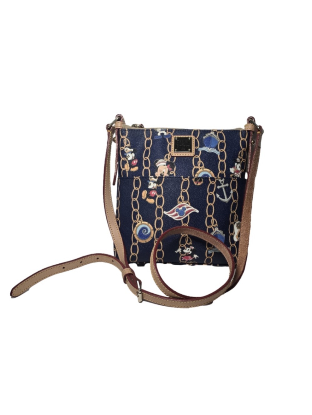 Disney Cruise Line Dooney & Bourke Charms Letter Carrier Crossbody Bag 2013
